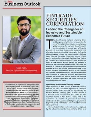 Fintrade Securities Corporation Ltd: Leading the Change for an Inclusive and Sustainable Economic Future | ASIA BUSINESS OUTLOOK