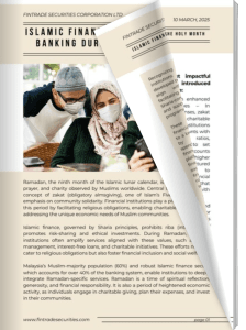 Islamic Finance In Action Ethical Banking During The Holy Month